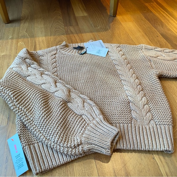 Bardot Cable-knit Sweater - Picture 4 of 12